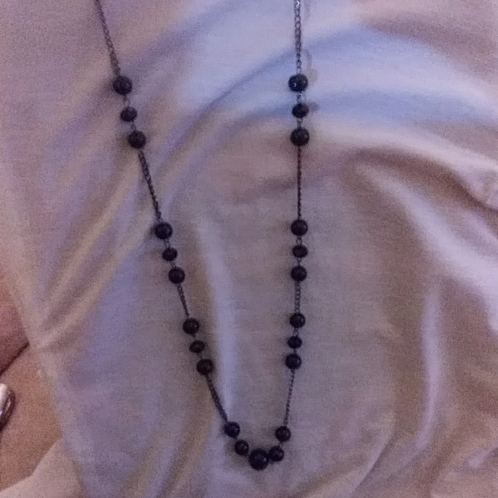 Beaded black Necklace